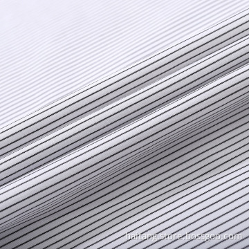 TC Dobby fabric Formal Shirts Stripe Fabric Anti-wrinkle